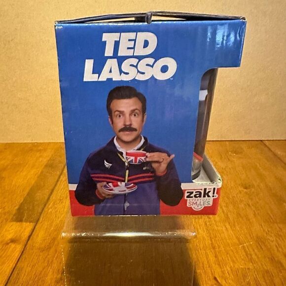 Ted Lasso Apple TV Mini Shot Glass 4 Piece Set 2oz each New in box Zak! - Picture 4 of 7